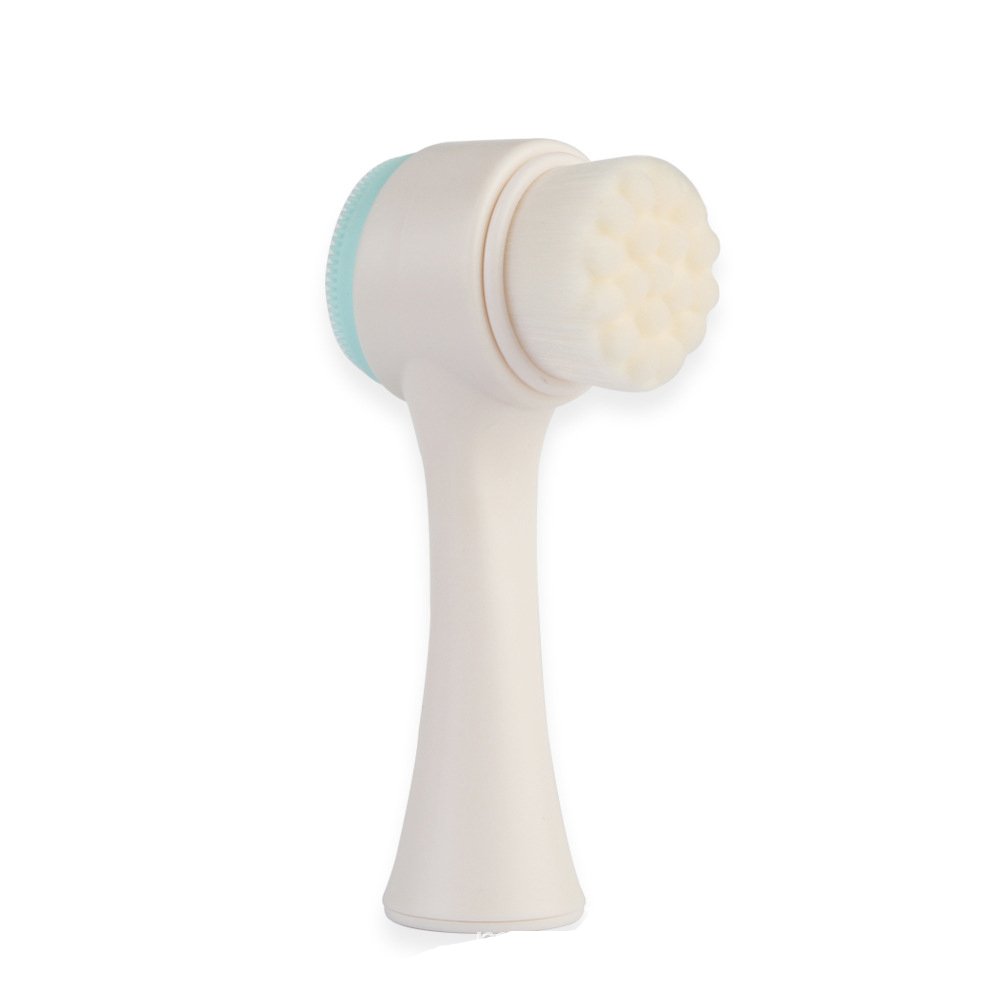 Double Sided Silicone Face Cleansing Brush