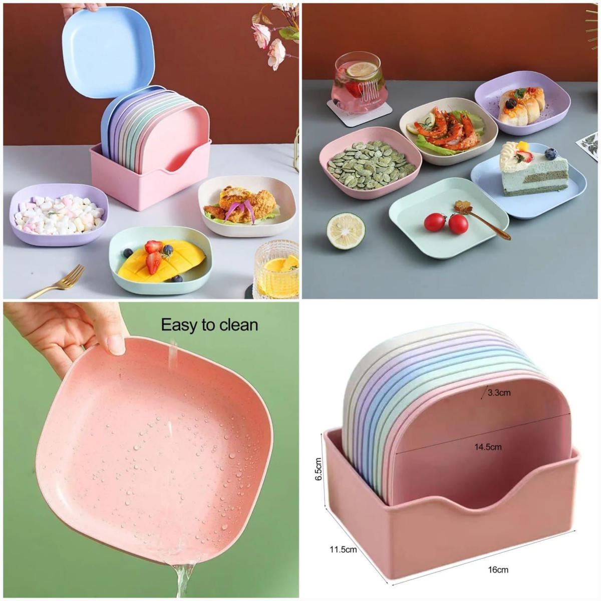 Multi-function Spit Bone Dish Household Food Grade Plastic