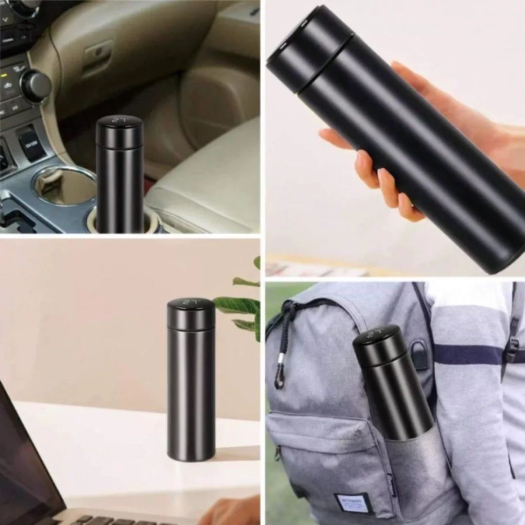 Smart Flask With Digital Temperature Indicator