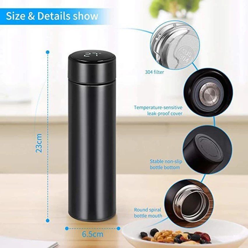 Smart Flask With Digital Temperature Indicator